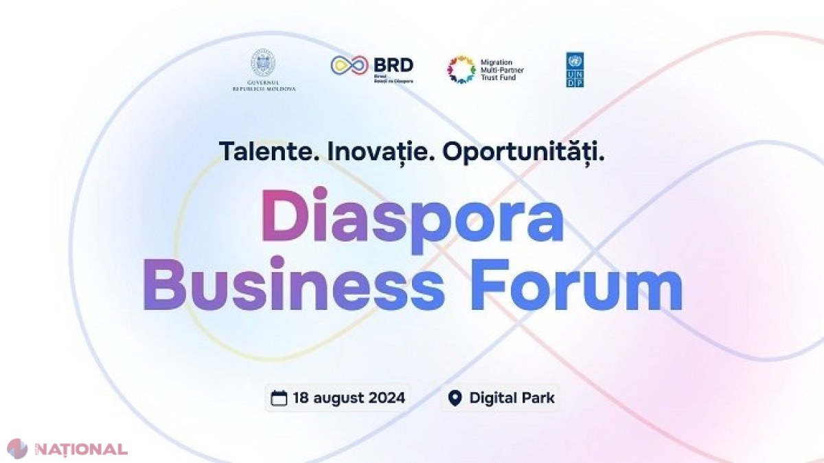 Oportunități pentru a investi acasă: Cetățenii R. Moldova stabiliți peste hotare, invitați să participe la Diaspora Business Forum, care va avea loc la Chișinău