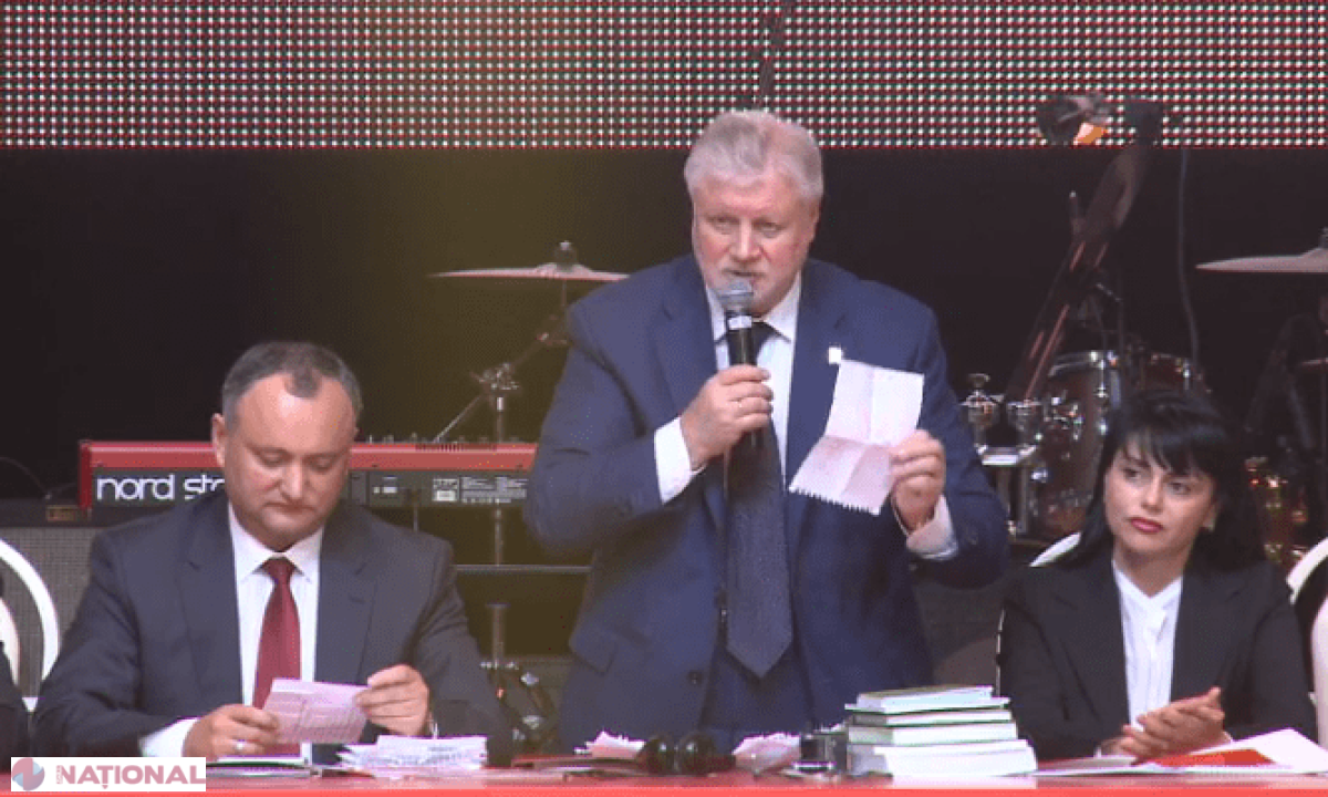 Deputații ruși fac declarații SCANDALOASE la Chișinău la Congresul lui Dodon