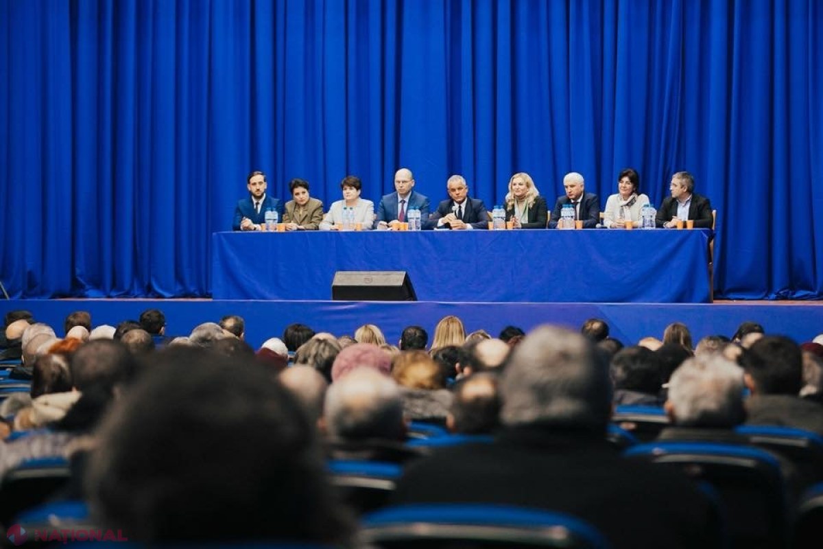 FOTO // Desantul PD, condus de Plahotniuc, în vizită la Nisporeni: „Eu, în general, nu cer nimic în avans, sunt învățat să ofer sau să demonstrez, ca să primesc ceva”