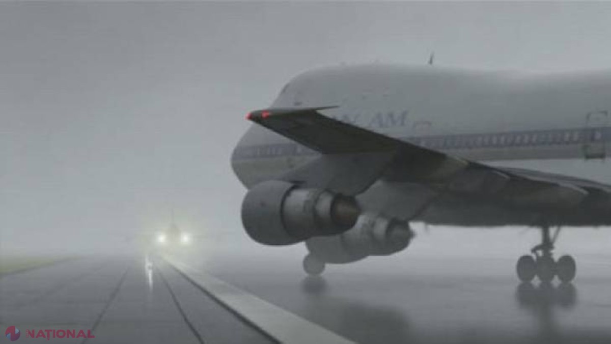 Cursele aeriene Chișinău-București au fost amânate 