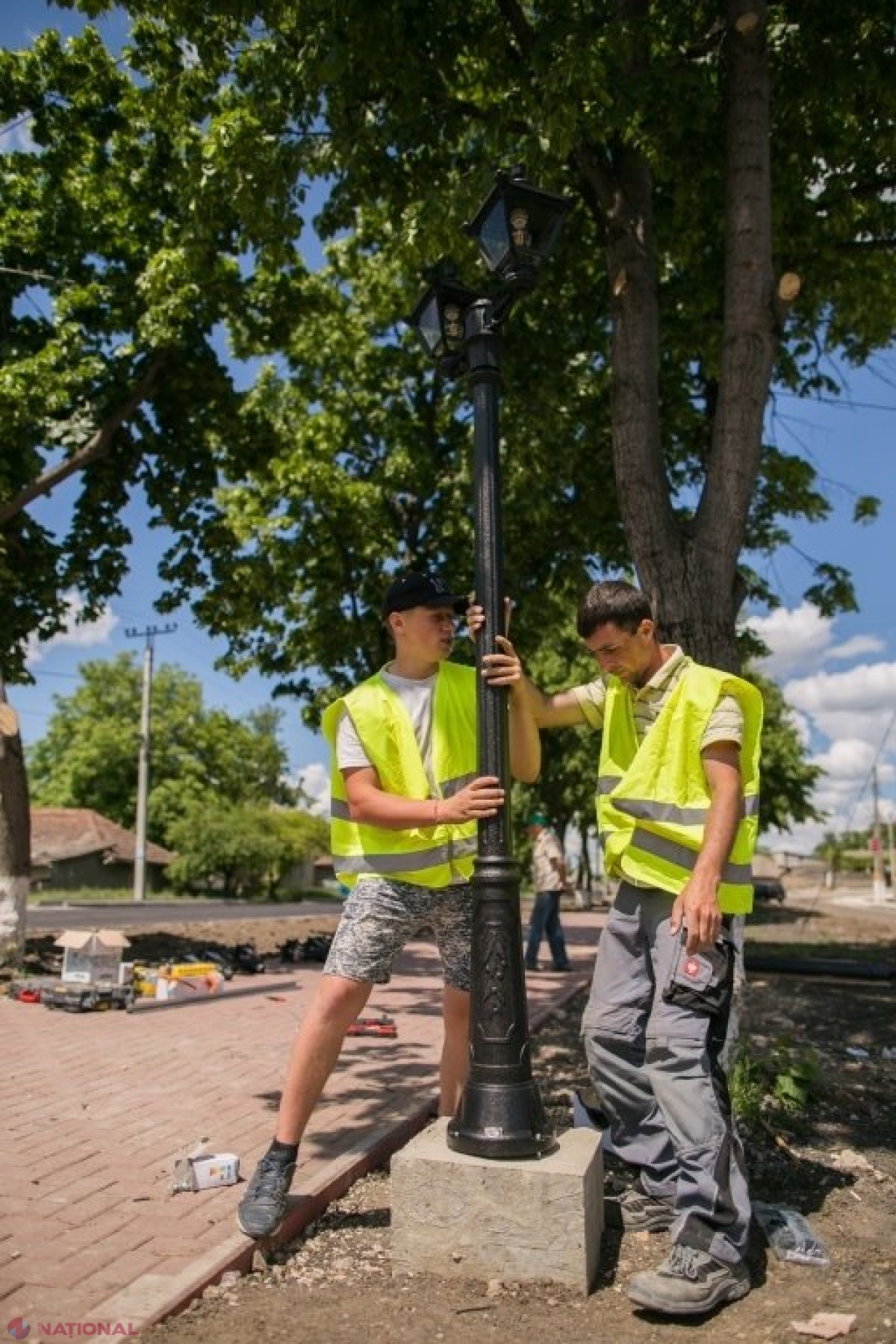 FOTO // Ilan Șor continuă modernizarea drumurilor din Orhei