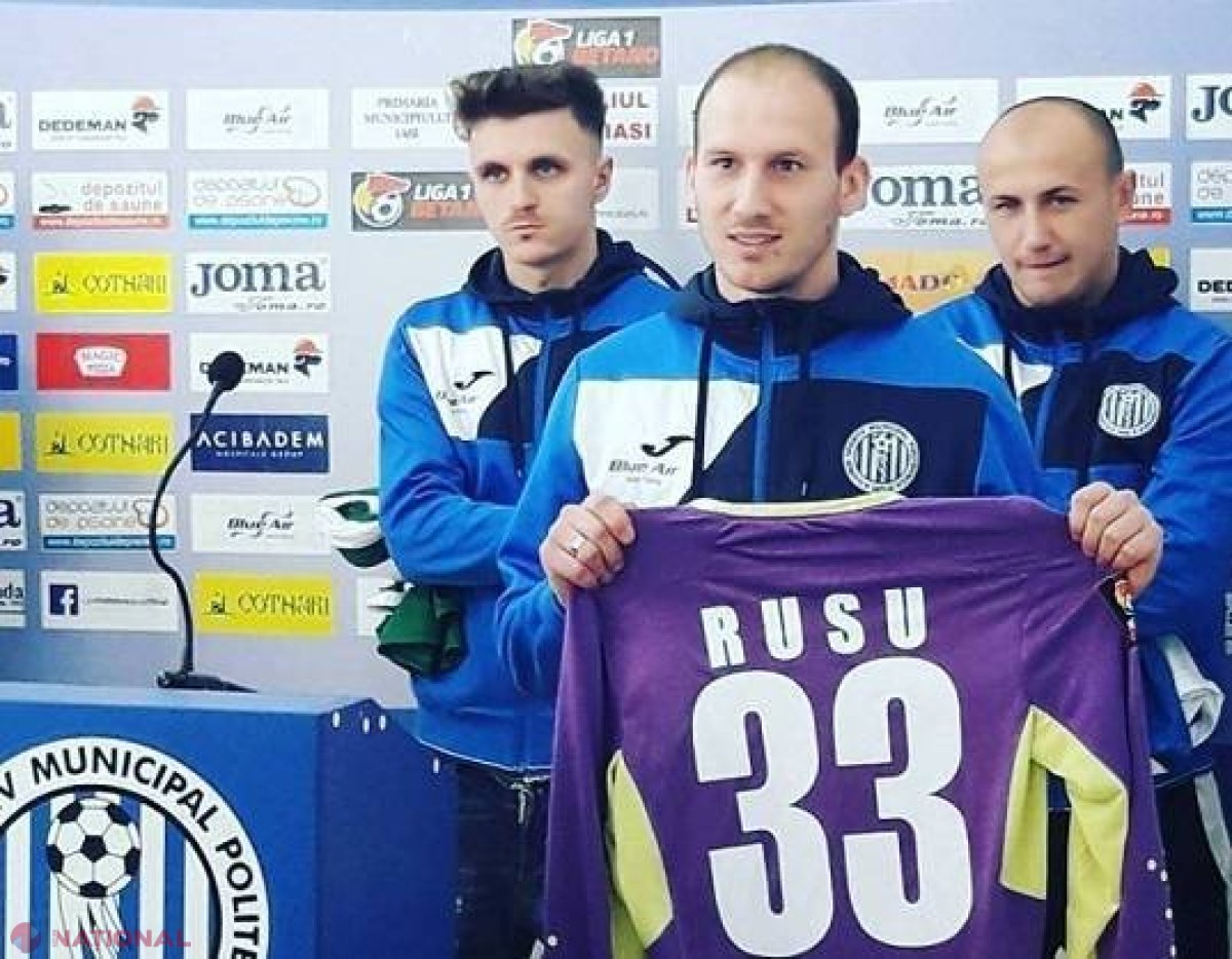 Portarul Denis Rusu a avut un DEBUT de vis la Politehnica Iași: „Mă bucur că nu am primit gol şi că am câştigat”