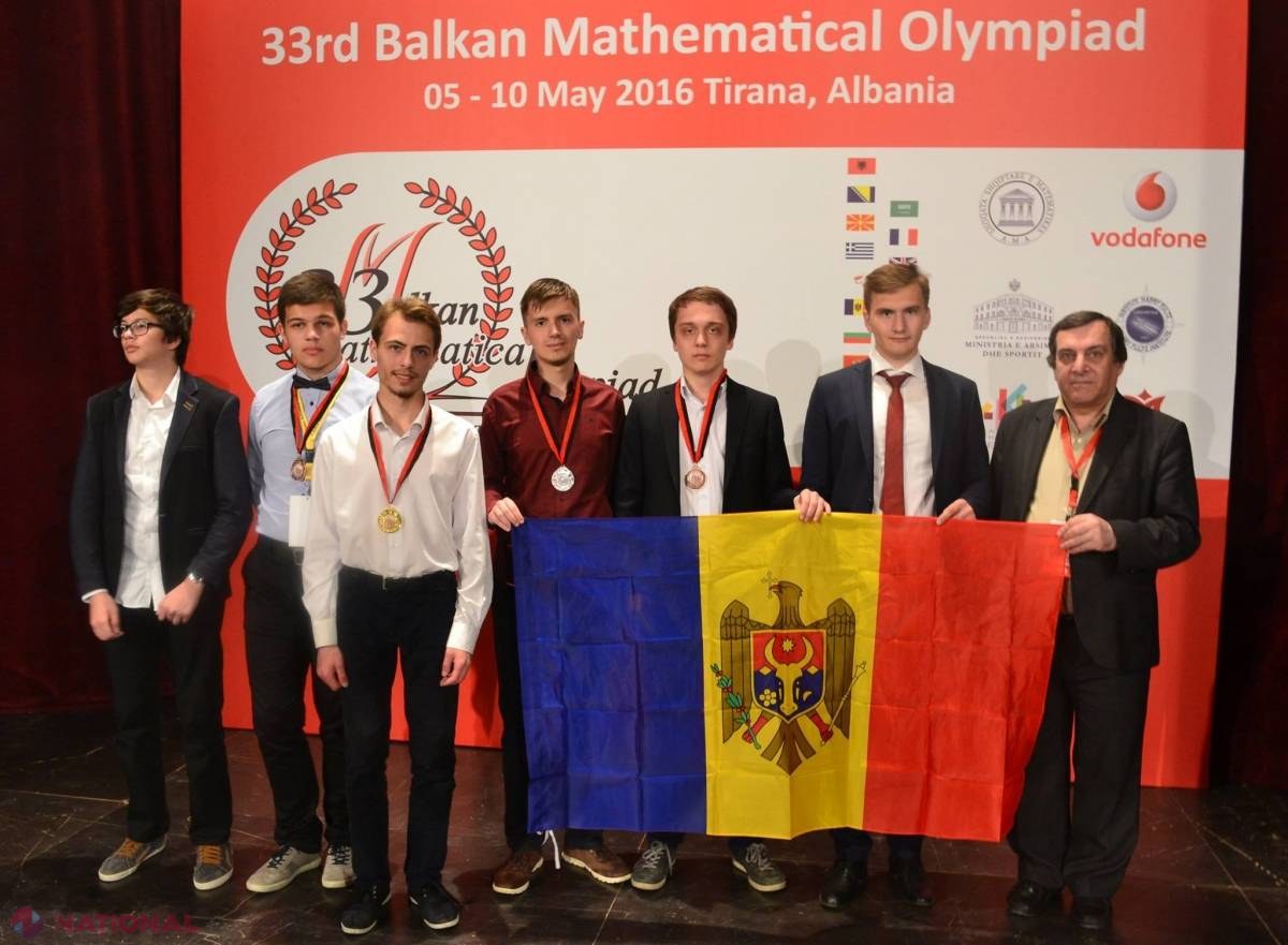 Medalii pentru R. Moldova la Olimpiada Balcanică de Matematică. Liceenii de la „Orizont” au fost la înălțime