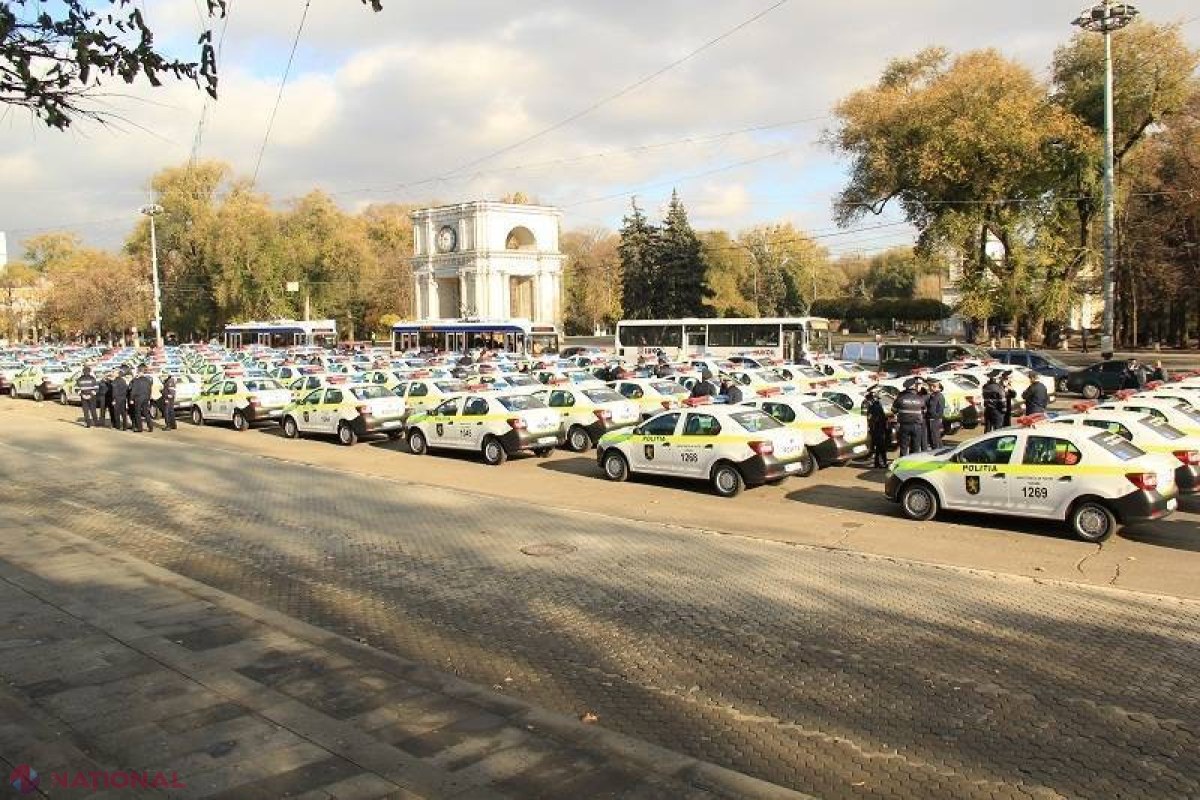 FOTO  // Automobile noi pentru POLIȚIȘTII din R. Moldova