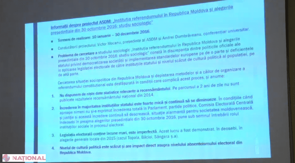 SONDAJ: Pe cine vor vota cetățenii la alegerile prezidențiale din 30 octombrie curent