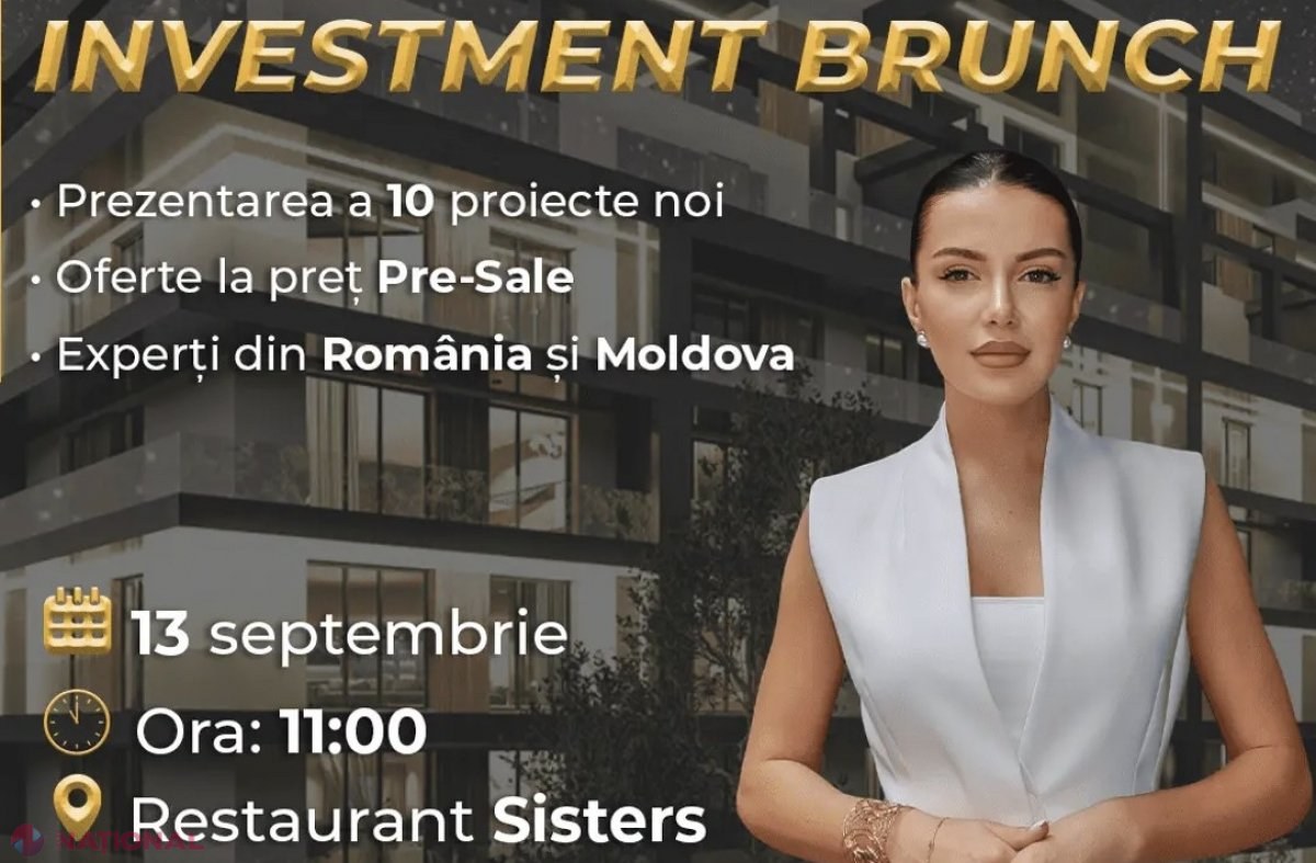 Noi oportunități de pe piața imobiliară // Investitorii și experții din domeniul imobiliar, invitați la Bucharest Investment Brunch