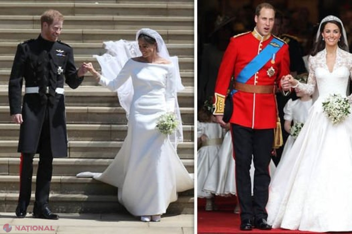 Nunta lui Kate vs nunta lui Meghan. Ce au descoperit EXPERŢII când au comparat cele două evenimente