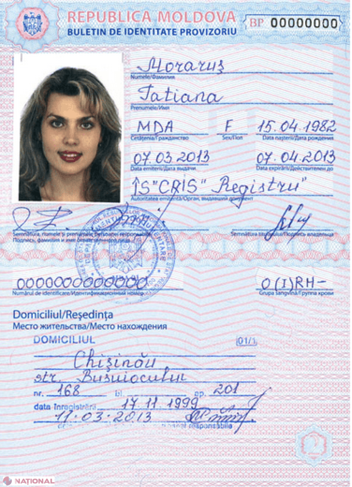 ATENȚIE! Puteți obține GRATUIT buletine de identitate provizorii până la alegeri