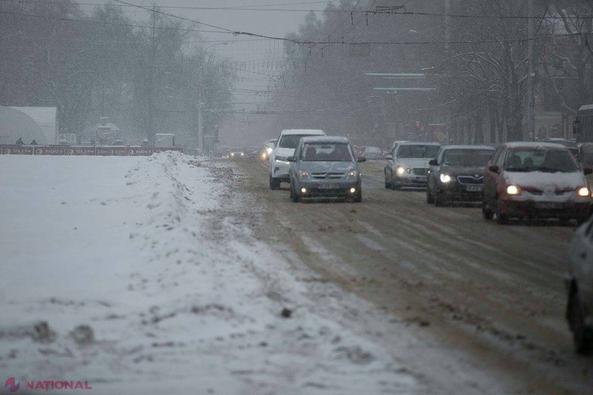 ATENȚIE // Cod Galben de precipitații PUTERNICE în toată țara. Va ninge sau va ploua?