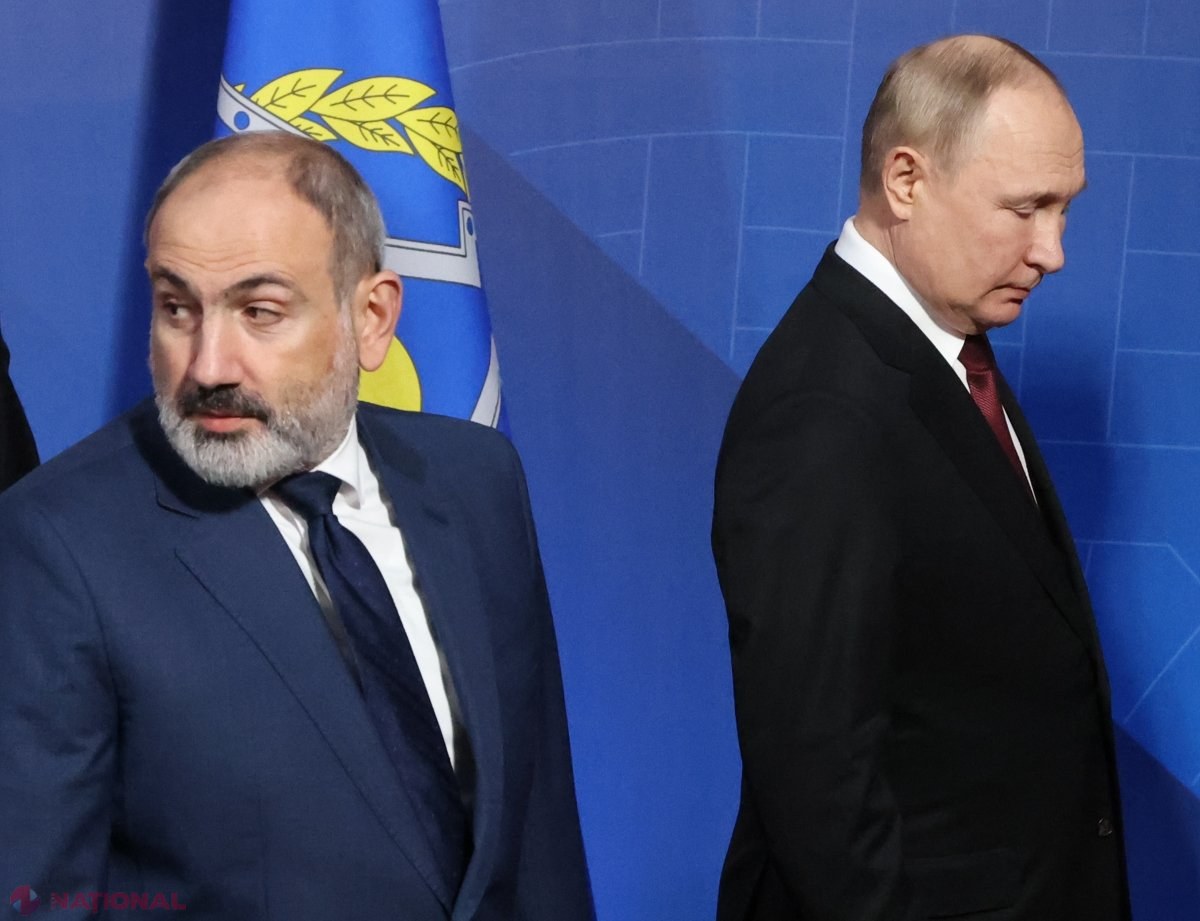 Armenia îi întoarce spatele Rusiei lui Putin. Ce l-a nemulțumit pe Nikol Paşinian