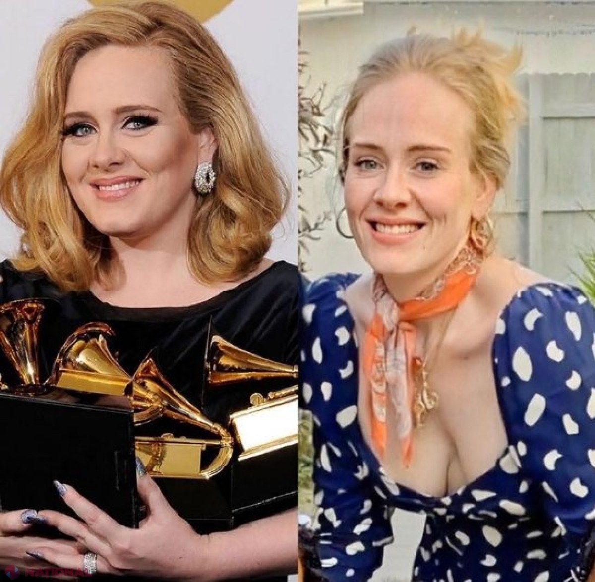 FOTO // Transformare RADICALĂ pentru Adele. Vedeta a slăbit 45 de kg și are un nou look in 2020