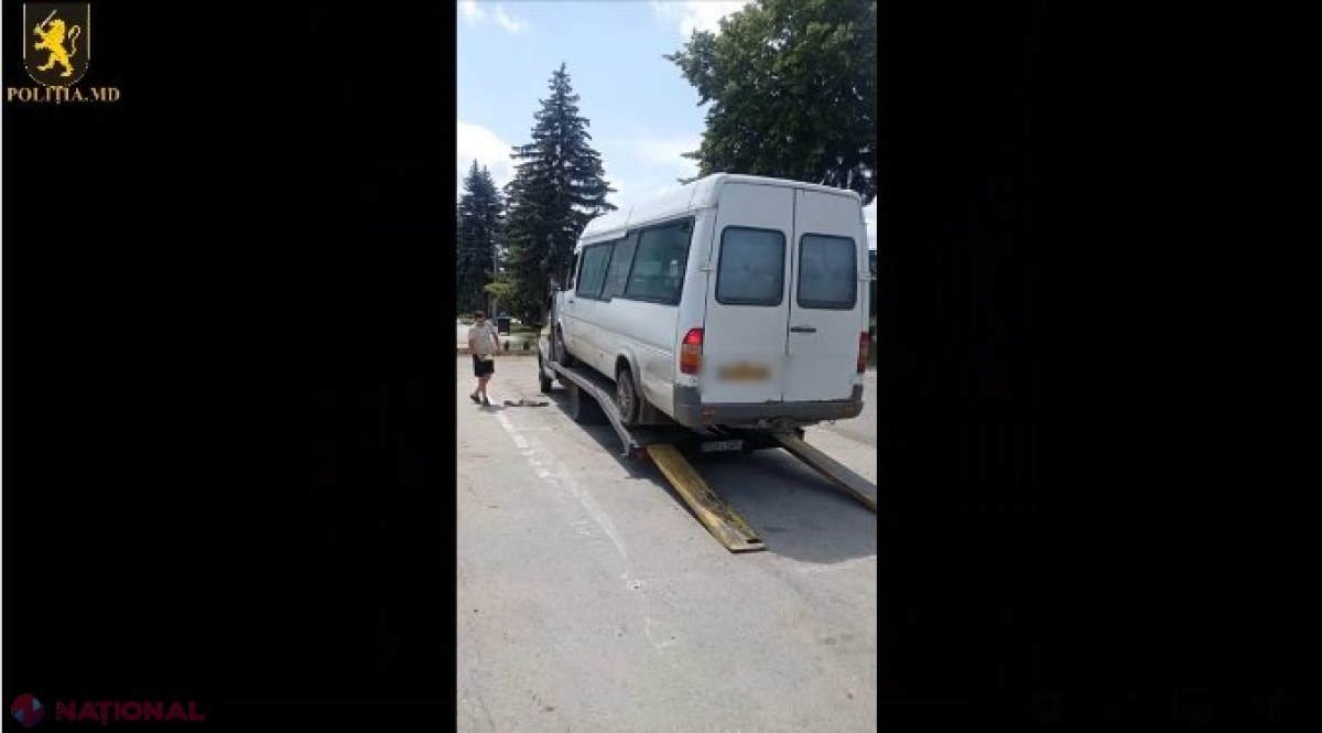 VIDEO // Pasageri din raionul Briceni, spaimă soră cu moartea după ce au urcat în microbuzul de rută: Au telefonat imediat la 112 și șoferul care abia se ținea pe picioare a fost îndepărtat de la volan