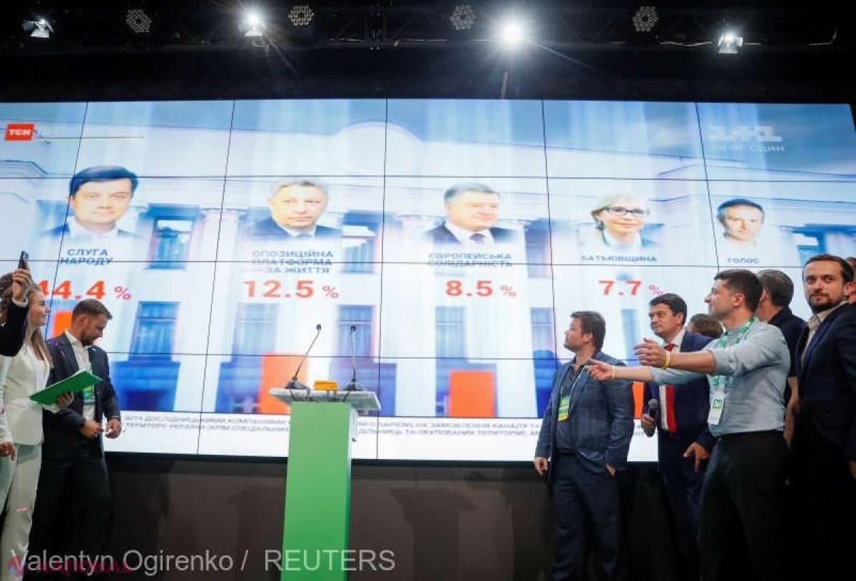 PRIORITĂŢILE lui Zelenski, după ce partidul său a câştigat alegerile parlamentare. Cu cine va face COALIŢIE ​