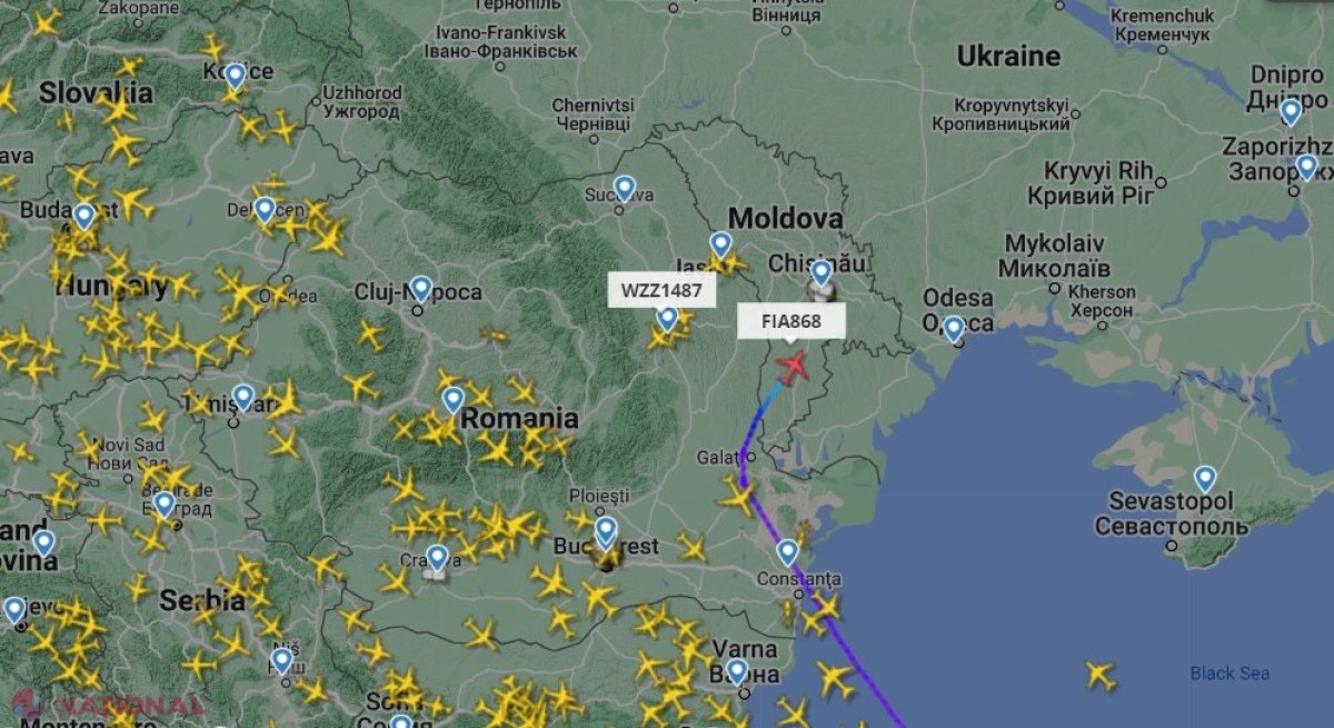 Spațiul aerian al R. Moldova a fost REDESCHIS
