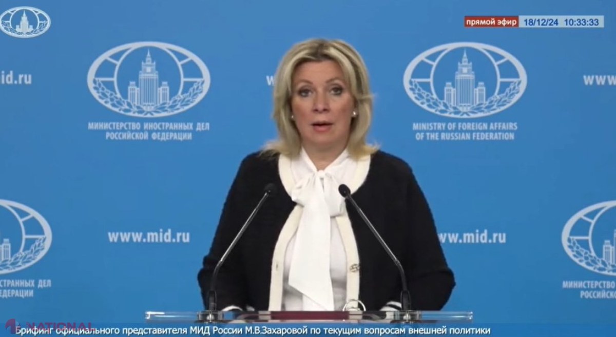 O nouă MUNCIUNĂ „marca Zaharova”? „Gazprom” NU a făcut rezervări de gaze pentru a asigura Transnistria, însă funcționara califică acest fapt drept „aiureli”. Rusia, noi AMENINȚĂRI la adresa R. Moldova: „Va fi considerat drept atac asupra Rusiei”