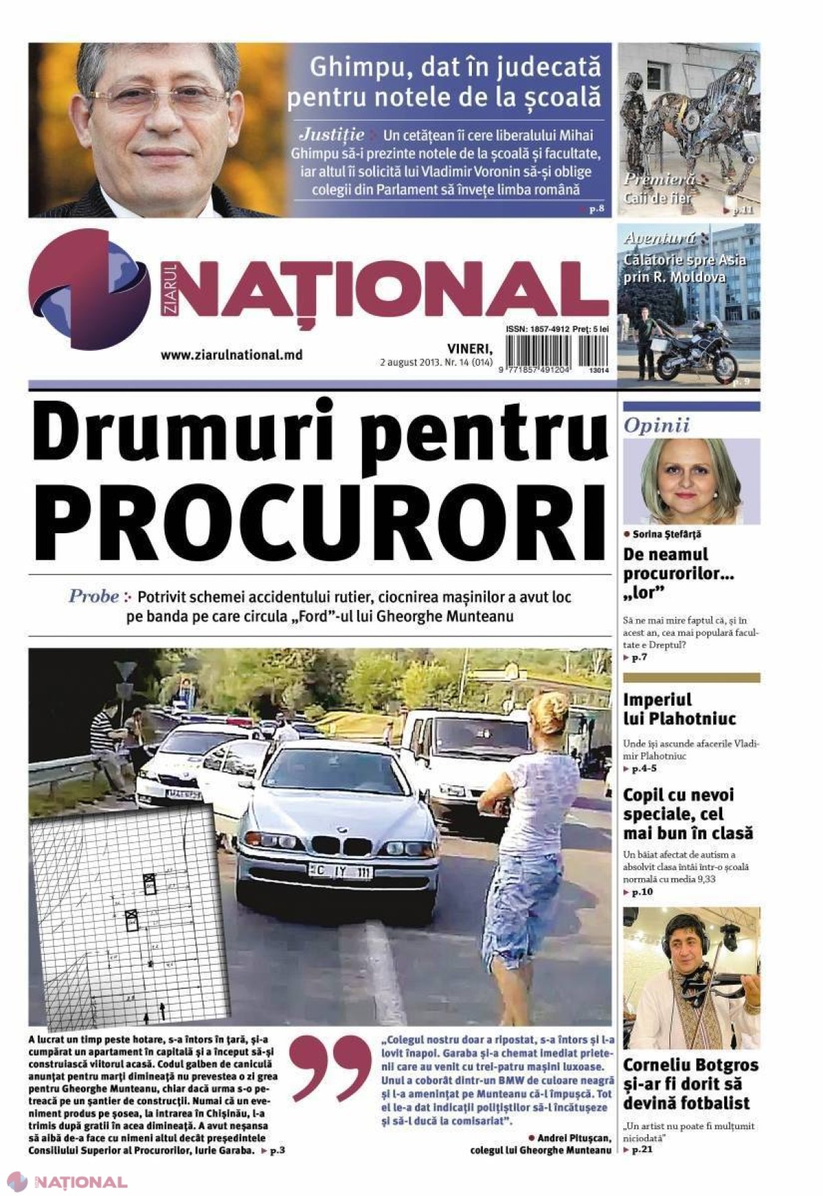 EXCLUSIV // Schema accidentului rutier în care a fost implicat procurorul Garaba