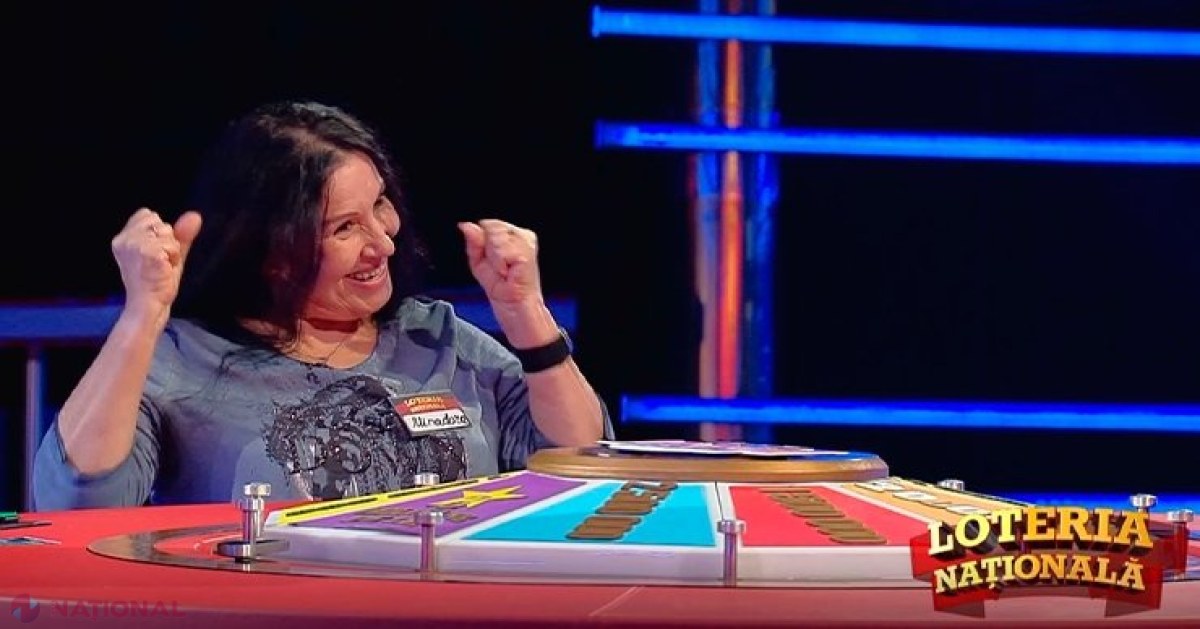 VIDEO // Loteria: O pensionară a câștigat la show-ul TV 250 000 de lei și o excursie la Paris