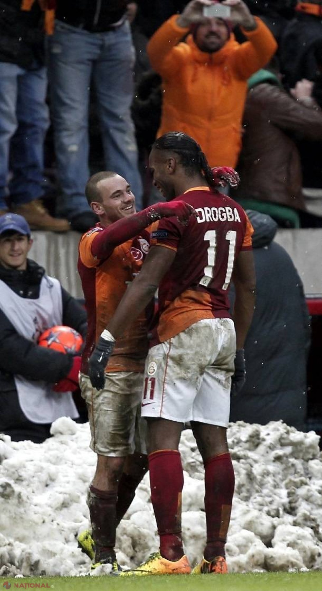 Calificare în zăpadă! Galatasaray a scos-o pe Juventus din Ligă pe un teren jalnic!