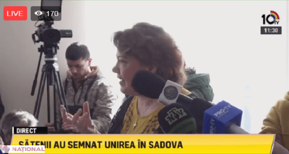 VIDEO // Sadova lui Dodon semnează Declarația de Unire cu România și cere ANULAREA alegerilor parlamentare din toamnă