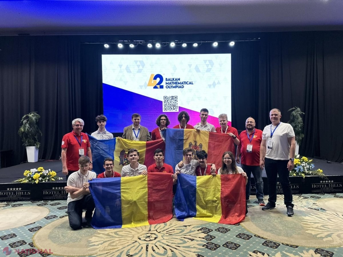 Patru medalii pentru R. Moldova la Olimpiada Balcanică de Matematică: Câștigătorii își fac studiile la Liceul „Orizont” 