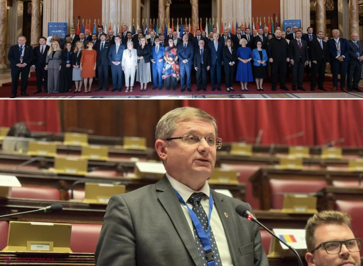 Igor Grosu, la Conferința Președinților de Parlament din Italia: „Voința poporului nu este de vânzare și libertatea noastră nu se negociază”