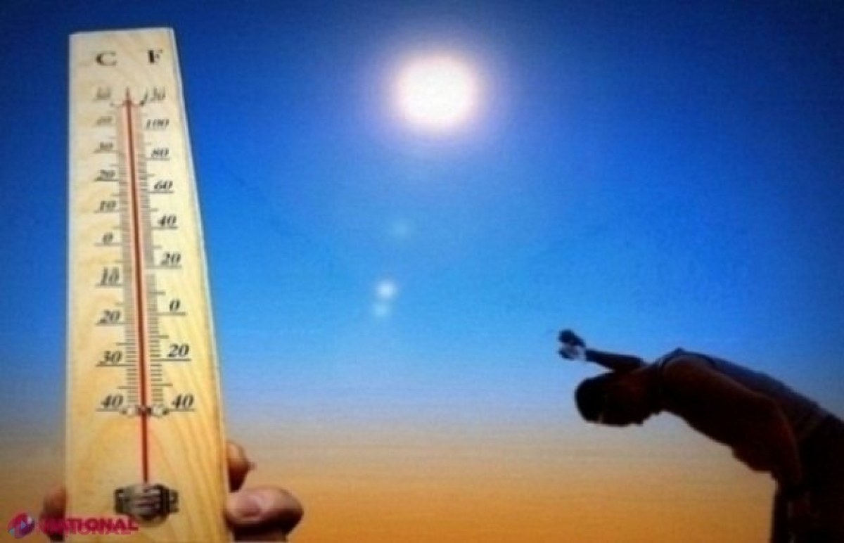 METEO // Cod galben de CANICULĂ pentru ziua de duminică: Temperaturi de plână la plus 34 de grade Celsius