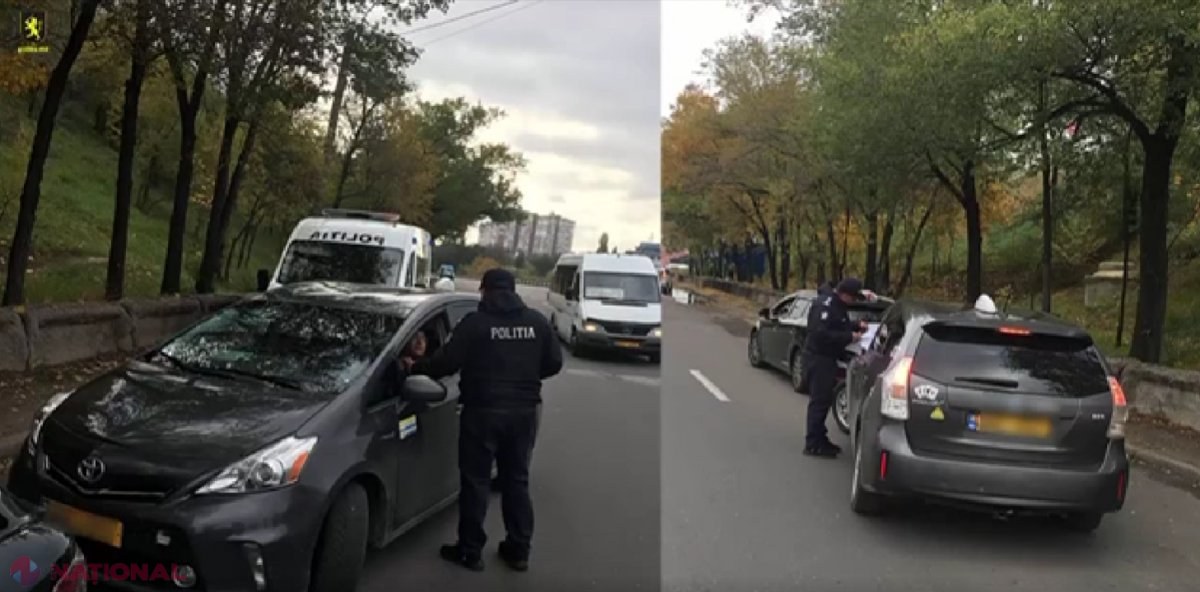 VIDEO // „BOMBE” pe străzile din Chișinău: Zeci de mașini de TAXI au primit INTERDICȚIE de a mai circula, iar altele au rămas fără plăcute de înmatriculare: Șase întreprinderi de taxi, sancționate