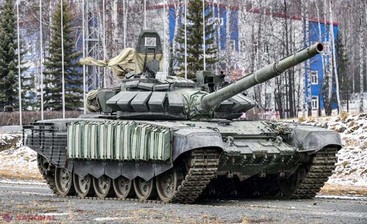 VIDEO // Tancul rusesc T-72B3, care costă 3 000 000 de dolari, o adevărată PAGUBĂ. Un comandant ucrainean de tancuri a sunat la producătorul rus să se plângă de calitatea vehiculelor CAPTURATE