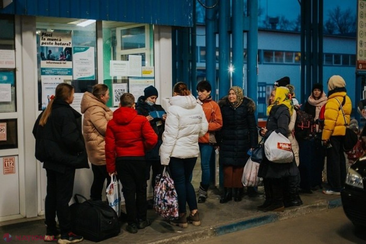 Circa 25 000 de refugiați ucraineni au fost ajutați de autoritățile R. Moldova să ajungă, în ultimele două săptămâni, în state UE cu avionul, trenul sau autocarul