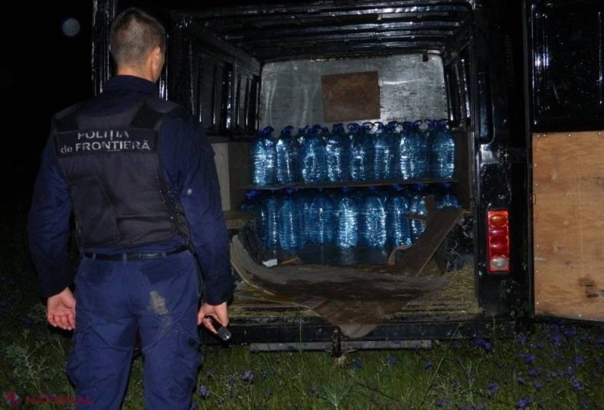ZECI de TONE de alcool, depistate la frontiera cu Ucraina