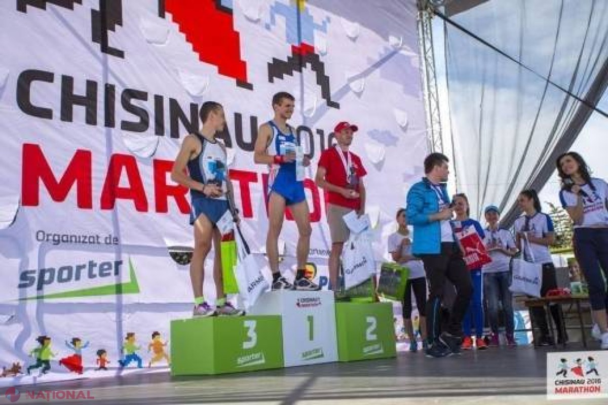 Un POLIȚIST, campion la Maratonul Internațional de la Chișinău