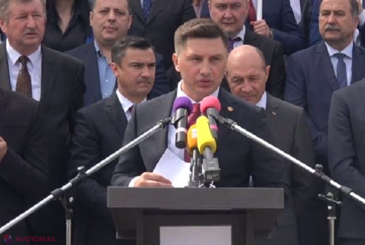 VIDEO // Candidatul unioniștilor la funcția de primar al Chișinăului, lansat în campanie de fostul președinte de la București și primarul de Iași. Băsescu: „Vine România în R. Moldova”