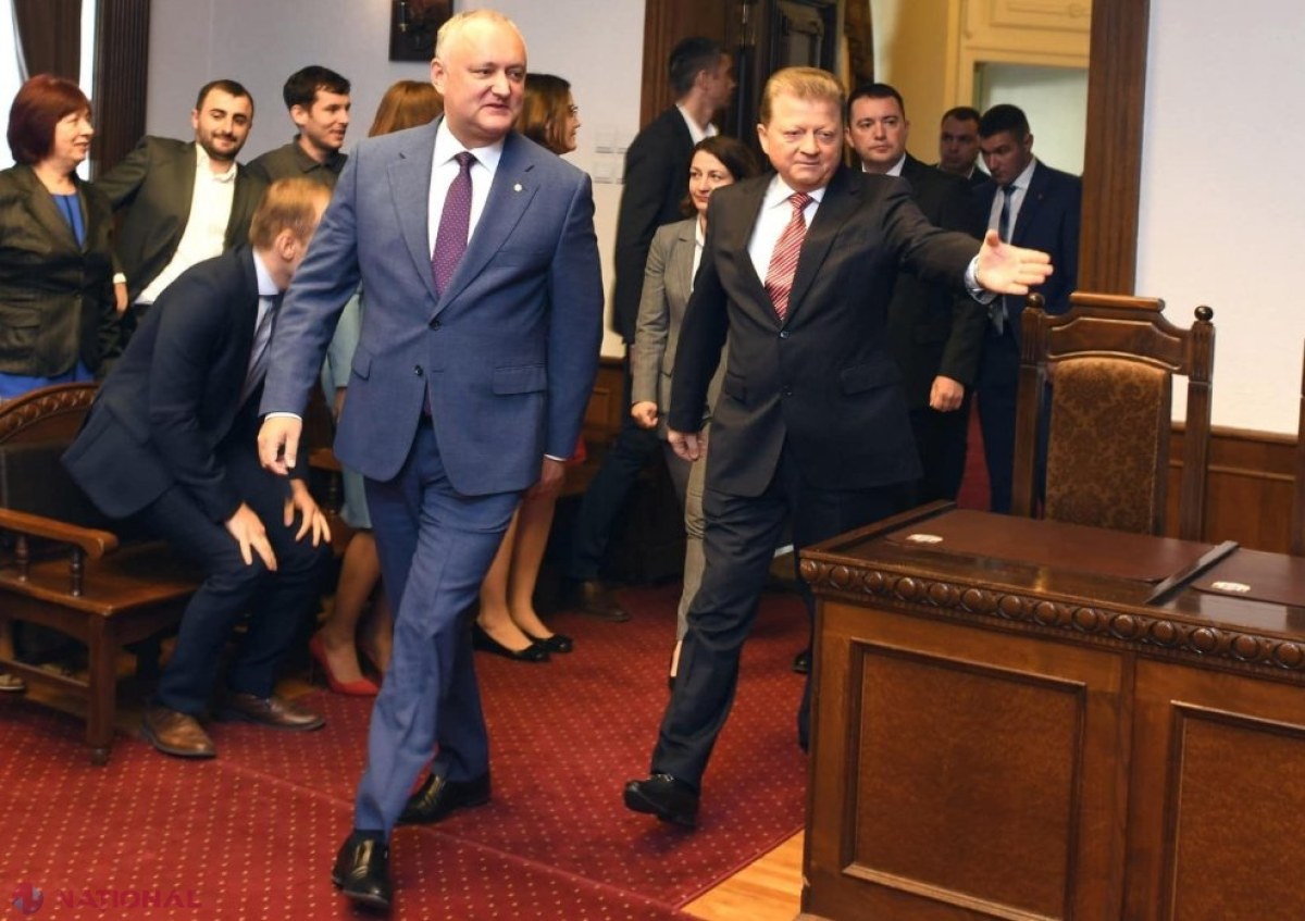 Dodon NU se poate RESEMNA cu demiterea lui Țurcan din fruntea CC și sugerează că instituția ar fi CAPTURATĂ: „Sper să nu ajungem în situația de anul trecut... și e vorba de UZURPAREA puterii în stat”