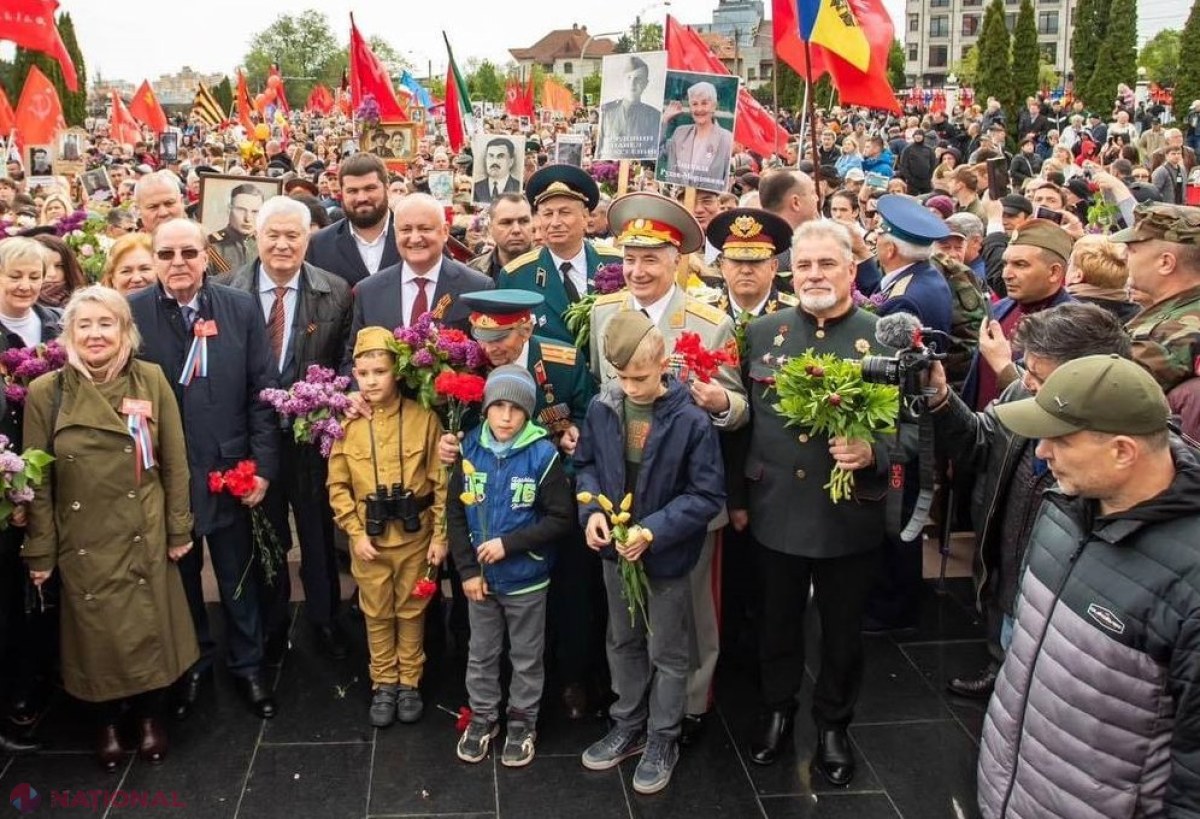 Nouă DEPUTAȚI ar putea fi amendați cu până la 18 000 de lei pentru că au purtat pe 9 mai panglica „Sf. Gheorghe”. Poliția a fixat 180 de persoane care au defilat pe străzi cu însemnele RĂZBOIULUI