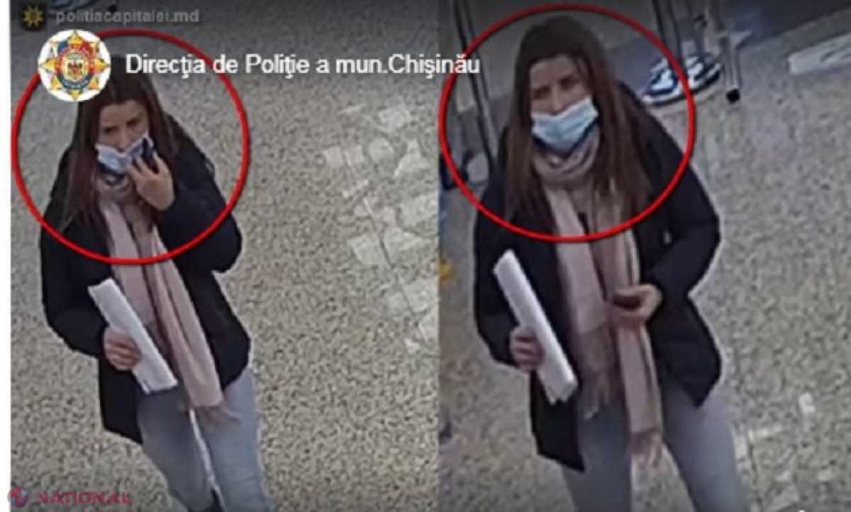 VIDEO // Recunoașteți tânăra din imagine? A mers cu acte false la bancă și este căutată de Poliție