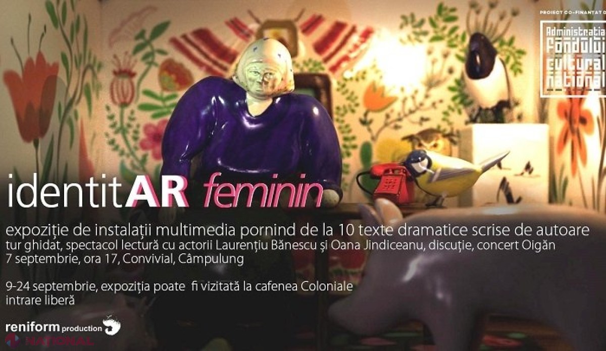 TEATRU // Autoare din România și Republica Moldova participă la proiectul „IdentitAR Feminin”, desfășurat în patru localități de peste Prut