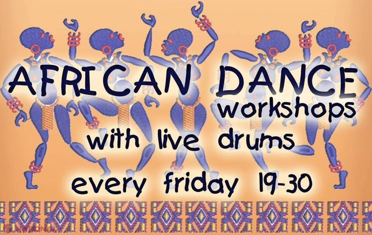 Dansuri africane, la Chișinău!