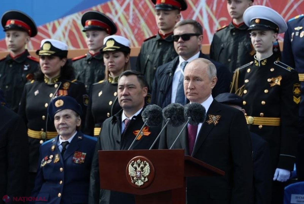 VIDEO // Putin răstălmăcește istoria după bunul plac pe 9 mai: „Mergem pe urmele strămoșilor noștri”