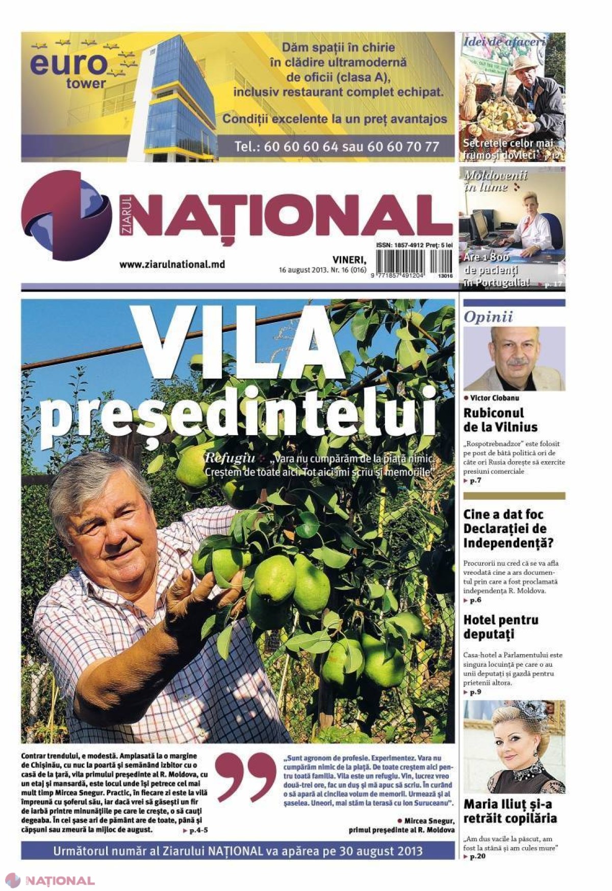 Reportaj // Vila președintelui