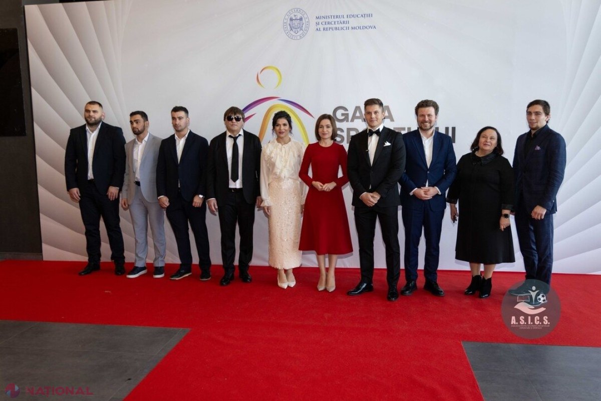 VIDEO, FOTO // Omagiu pentru CAMPIONII R. Moldova, care în 2024 au obținut un număr-record de medalii, 731, la competiții Olimpice, Paralimpice și neolimpice. A.S.I.C.S., alături de elita sportivă la Gala Sportului