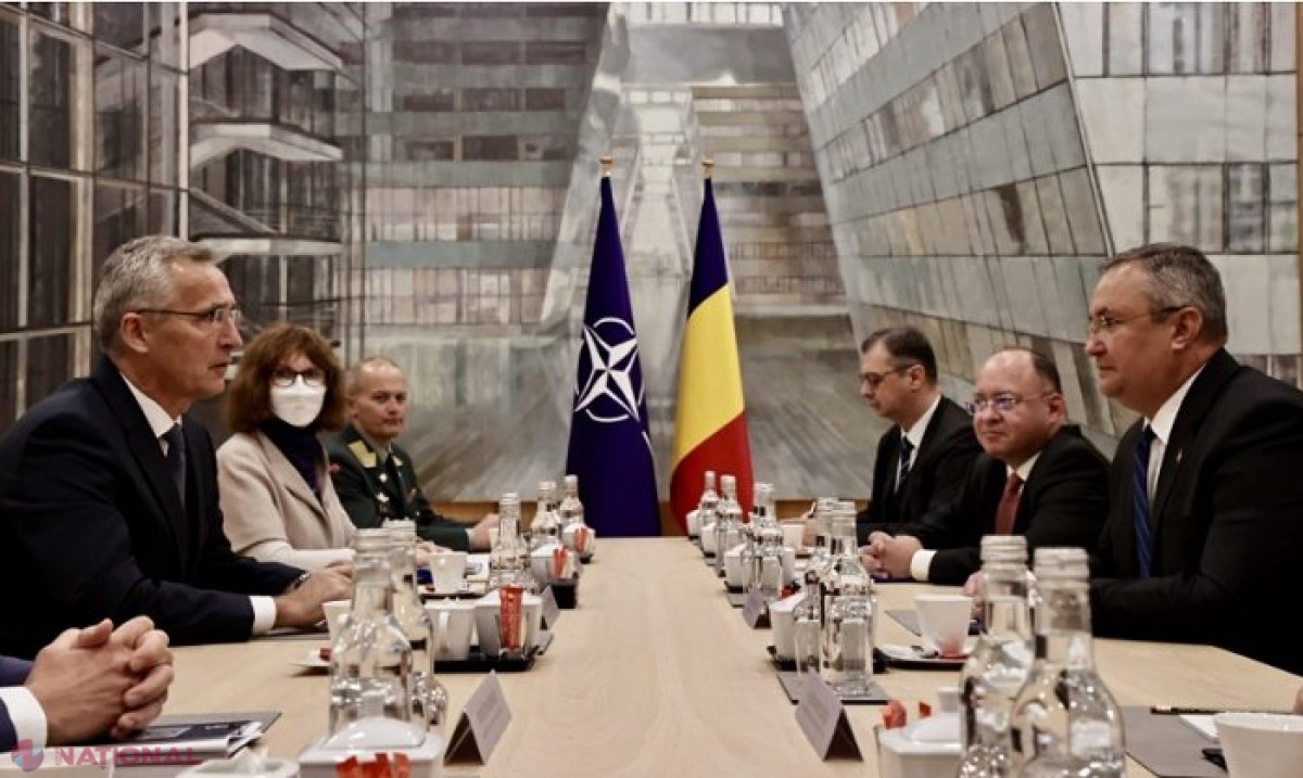 Premierul de la București, la sediul NATO: România va contribui cu 1,3 milioane de dolari la Fondurile Voluntare NATO dedicate Georgiei, R. Moldova și Ucrainei