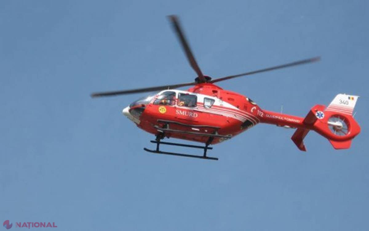 Un elicopter SMURD s-a prăbuşit