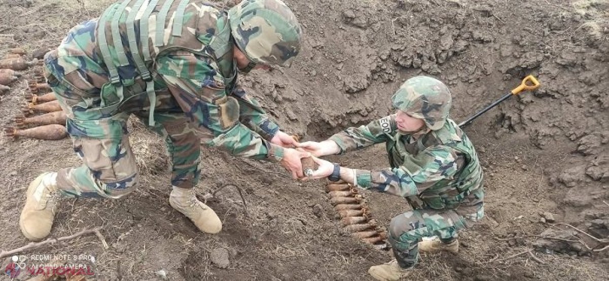 Satele din R. Moldova unde au fost găsite MII de BOMBE și cartușe pe parcursul anului trecut