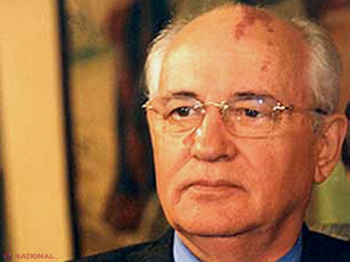 Gorbaciov: „Lumea se apropie PERICULOS de zona roșie. Se pot face reproșuri serioase actualei generații de lideri”