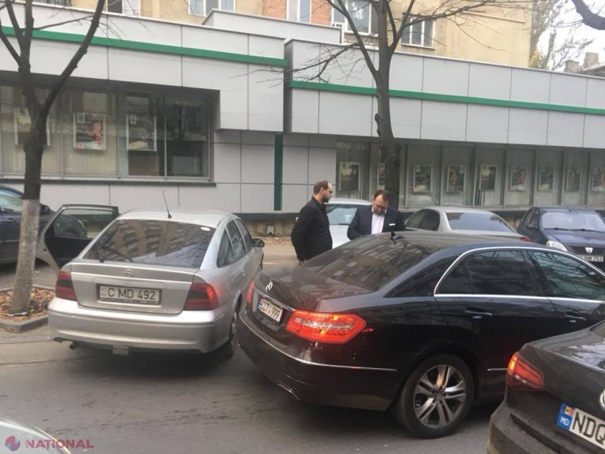 FOTO // Fostul președinte al Curții Constituționale ar fi fost implicat într-un ACCIDENT RUTIER