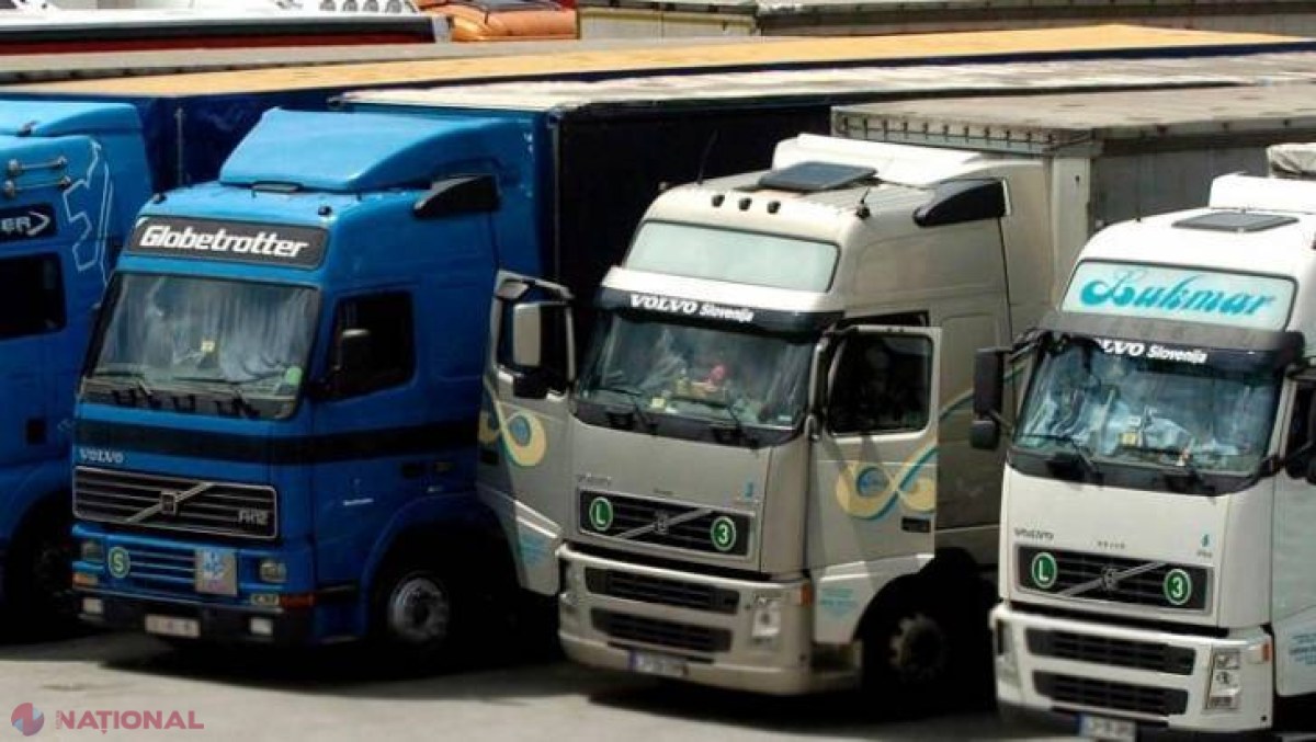 Tiruri din România, blocate la Tighina