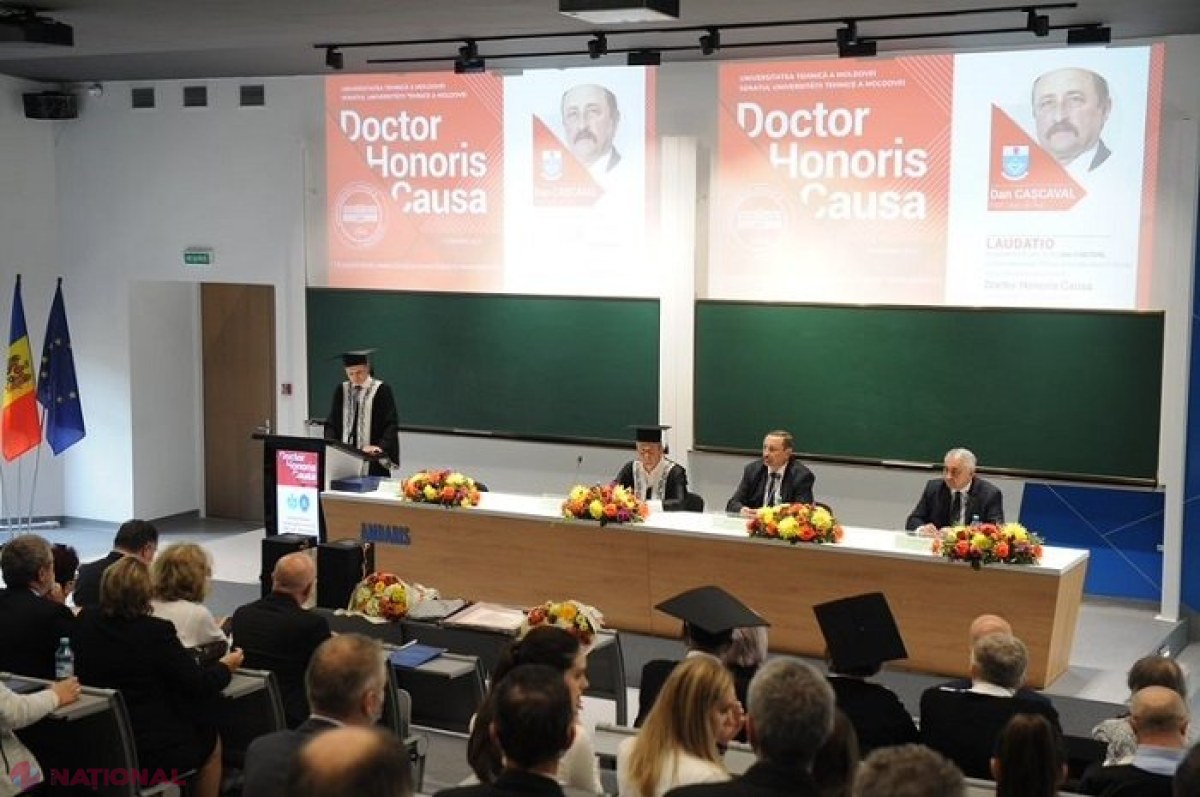 Rectorii Universității „Gheorghe Asachi” de la Iași și „Ștefan cel Mare” de la Suceava au primit titlul de „Doctor Honoris Causa” de la Univesitatea Tehnică a Moldovei
