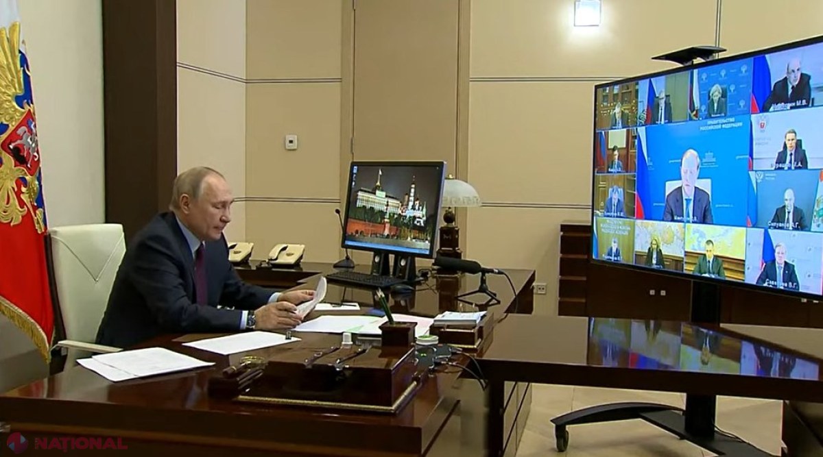 VIDEO // „De ce o faci pe PROSTUL?”. Putin, care nu mai este luat în seamă de liderii lumii, a făcut o criză de nervi și și-a UMILIT un înalt oficial. Atmosferă TENSIONATĂ la Kremlin