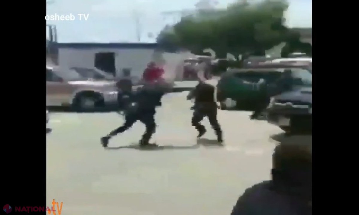 VIDEO // Președintele unui stat a luat la PUMNI ministrul Muncii. Nimeni nu a intervenit, iar bietul funcționar a fost nevoit să dea bir cu fugiții