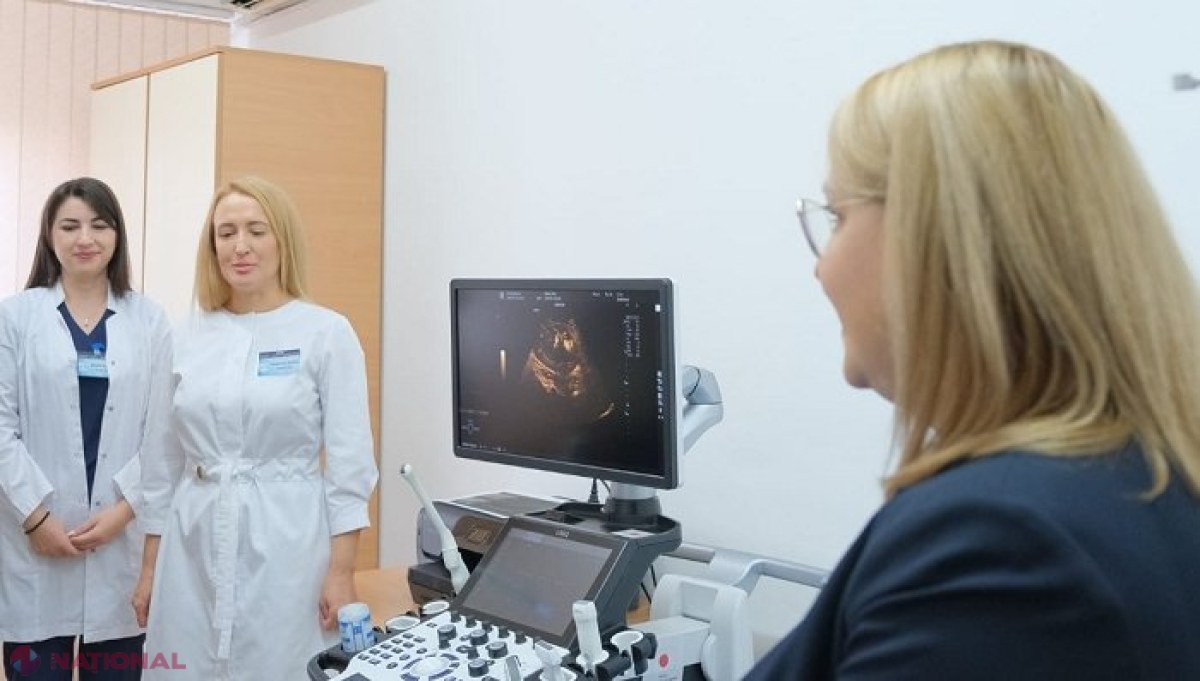 Ecograf modern, în valoare de aproape 1,6 milioane de lei, instalat la Centrul Medicilor de Familie Nr. 2 de laT Botanica